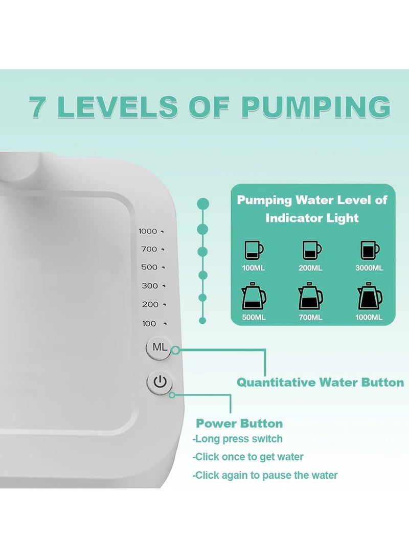Automatic Water Pump Dispenser Electrical Water Bottle Pump Desktop Portable Water Pump Drink Pump Dispenser  - Image 4