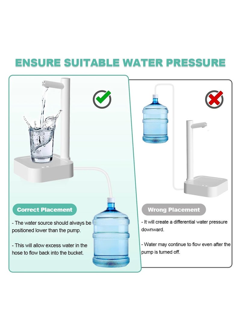 Automatic Water Pump Dispenser Electrical Water Bottle Pump Desktop Portable Water Pump Drink Pump Dispenser  - Image 5