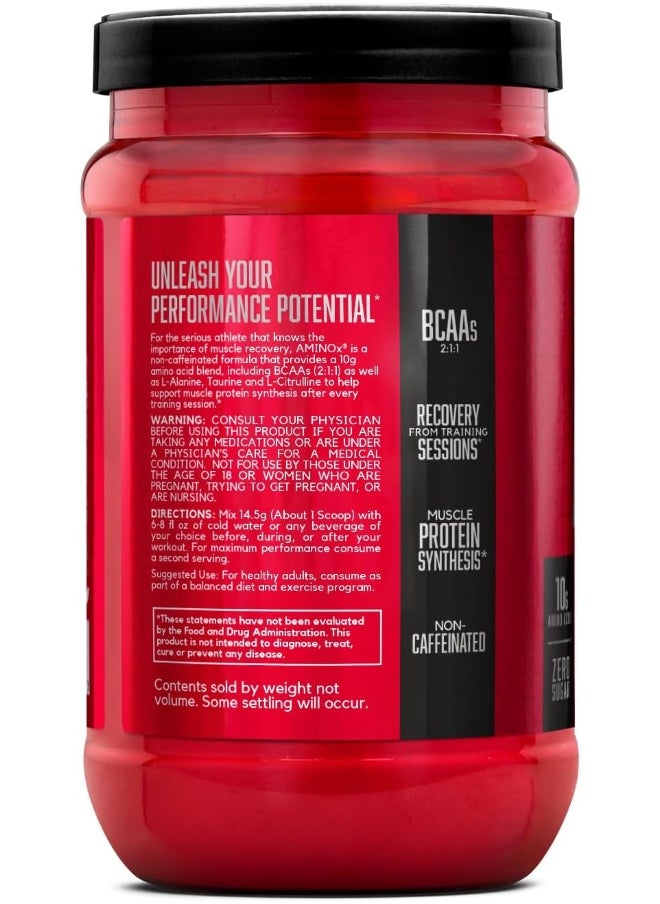 BSN - Amino Energy Powder for Endurance and Recovery, Effervesent Instantized Amino Acids, Dietary Supplement - Fruit Punch, 435 Grams, 30 Servings - Image 1