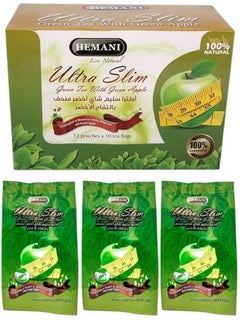 Ultra Slim Ultra Slim tea, green tea with green apple, 12 bags  - Image 1