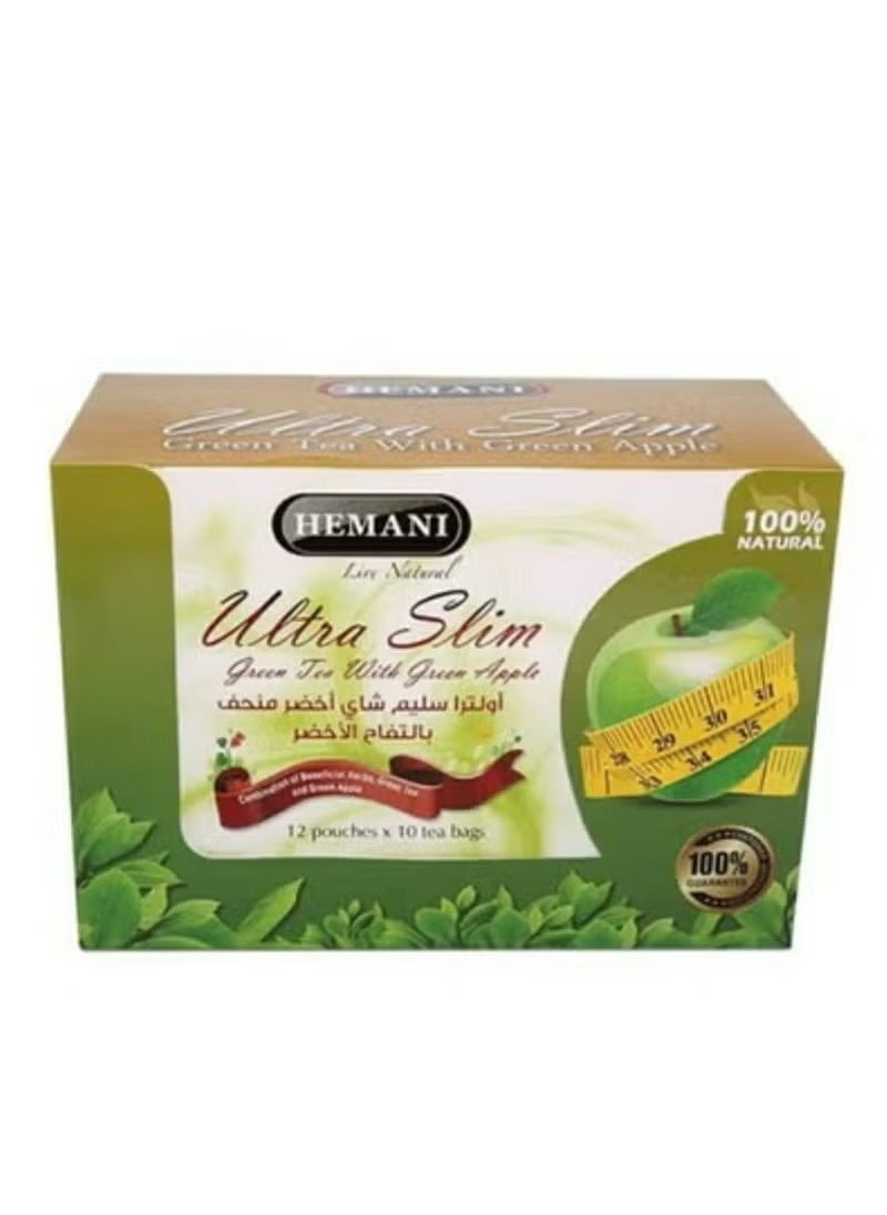 Ultra Slim tea, green tea with green apple, 12 bags - pzsku/Z7E8C28D89C4146132647Z/45/_/1738100965/d29ecd75-8df9-44d0-b796-4c9a9f7d4193