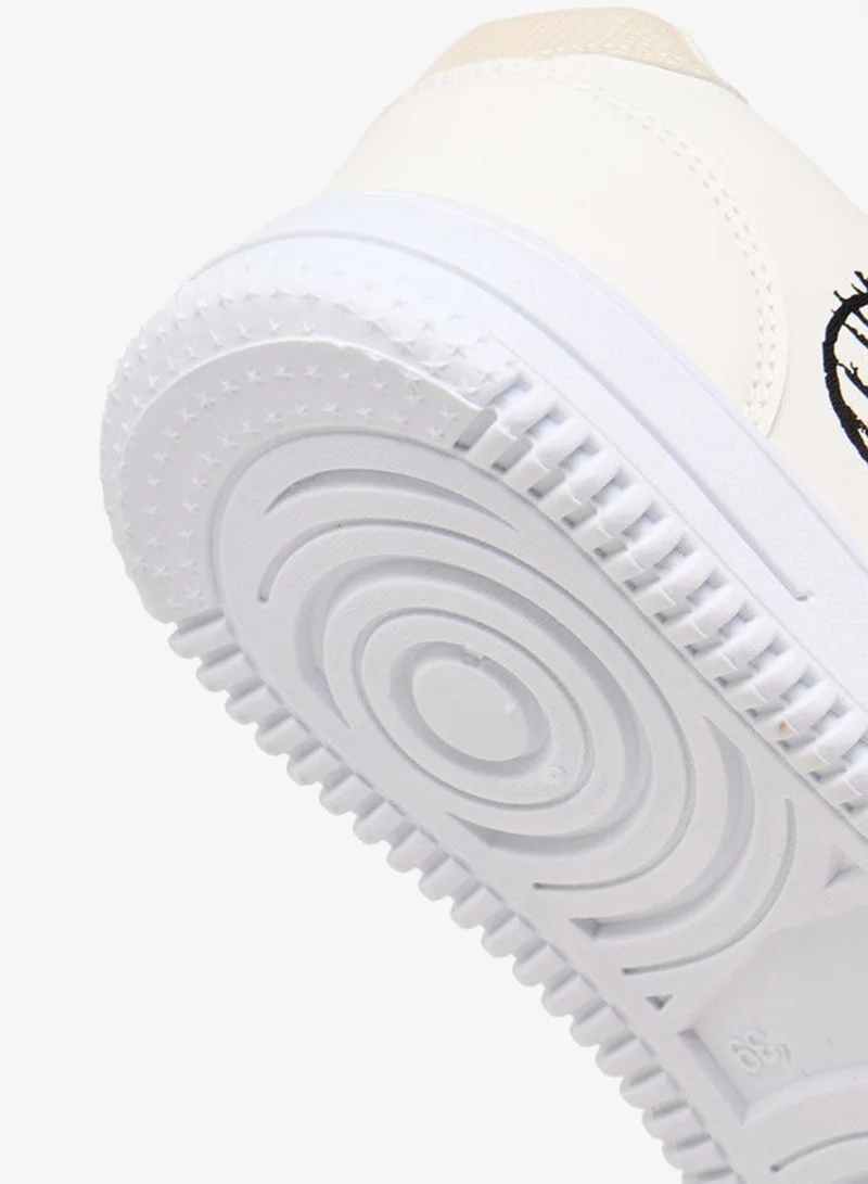 Disney Women Minnie Mouse Print Lace-Up Sneakers