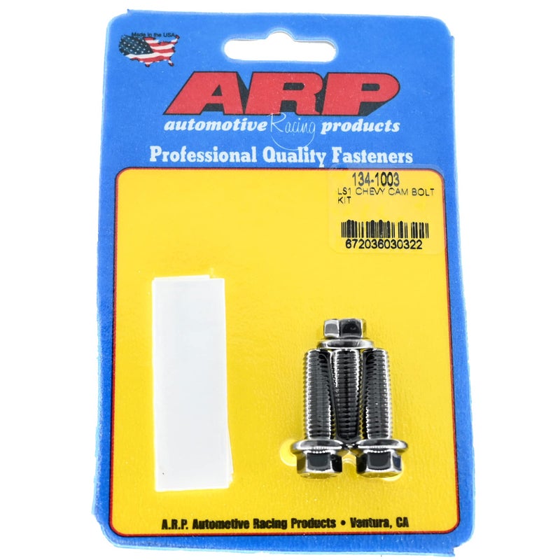 ARP 1341003 High Performance Cam Sprocket Bolt Kit 180 000 psi Chevrolet All Models