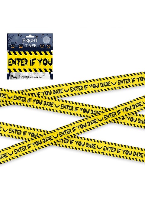 Halloween Decorations, 5PCS Halloween Caution Tape Decoration, 45M Warning Tape Bundle, Decoration for Halloween Party