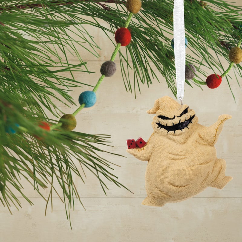 Hallmark Disney Tim Burton's The Nightmare Before Christmas Oogie Boogie Christmas Ornament - Image 5