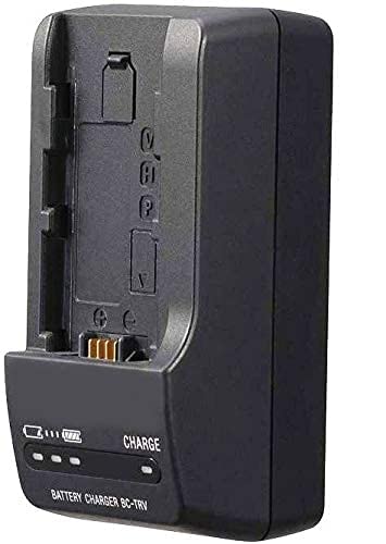 SKPM Camera Battery CHRGER for BC-TRV Battery Charger COMFITABLE for Sony Camera NP-FP50 FP70 FP90 NP-FH50 NP-FH70 NP-FH100 NP-FV50 NP-FV70 NP-FV100 FV50 FV70 FV100 (Black) - Image 2