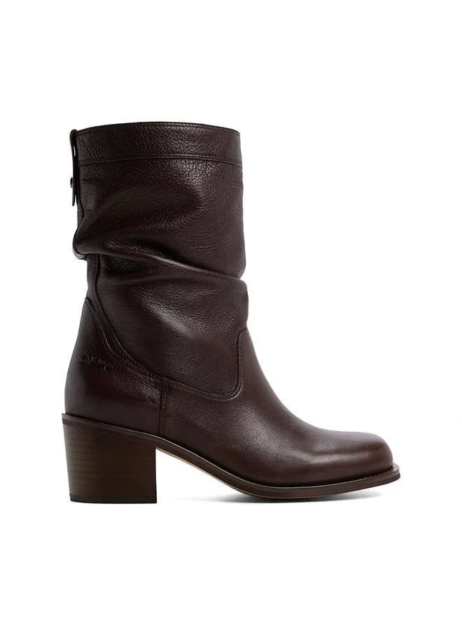 Haverly Ladies Brown Ankle Boots