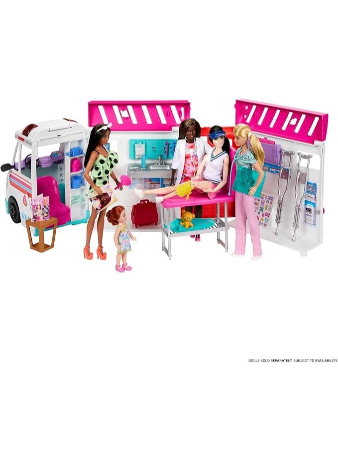 Barbie Care Clinic Vehicle Playset HKT79 - Image 5