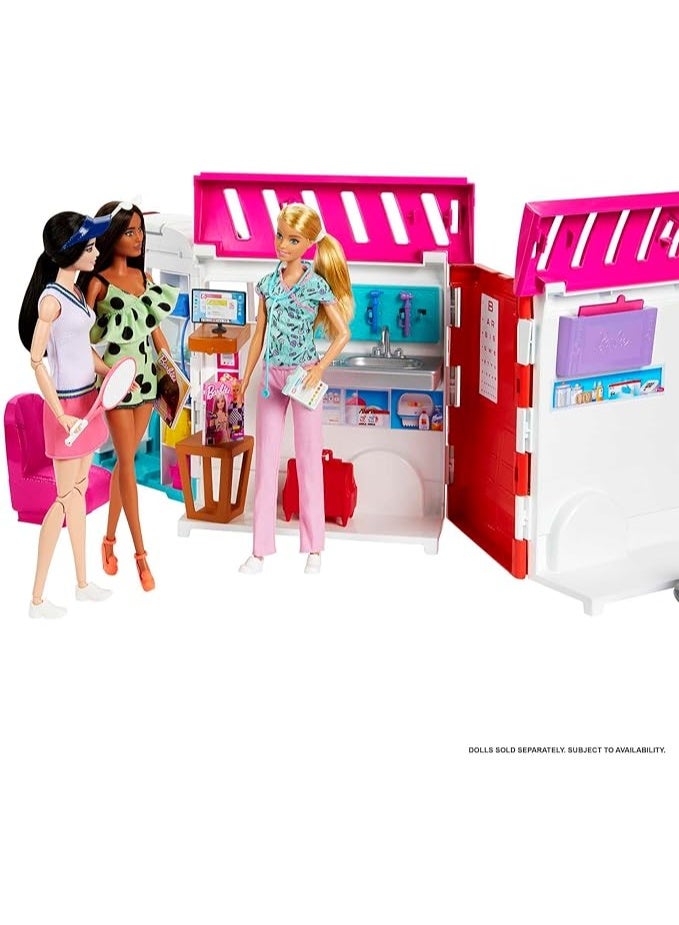 Barbie Care Clinic Vehicle Playset HKT79 - Image 3