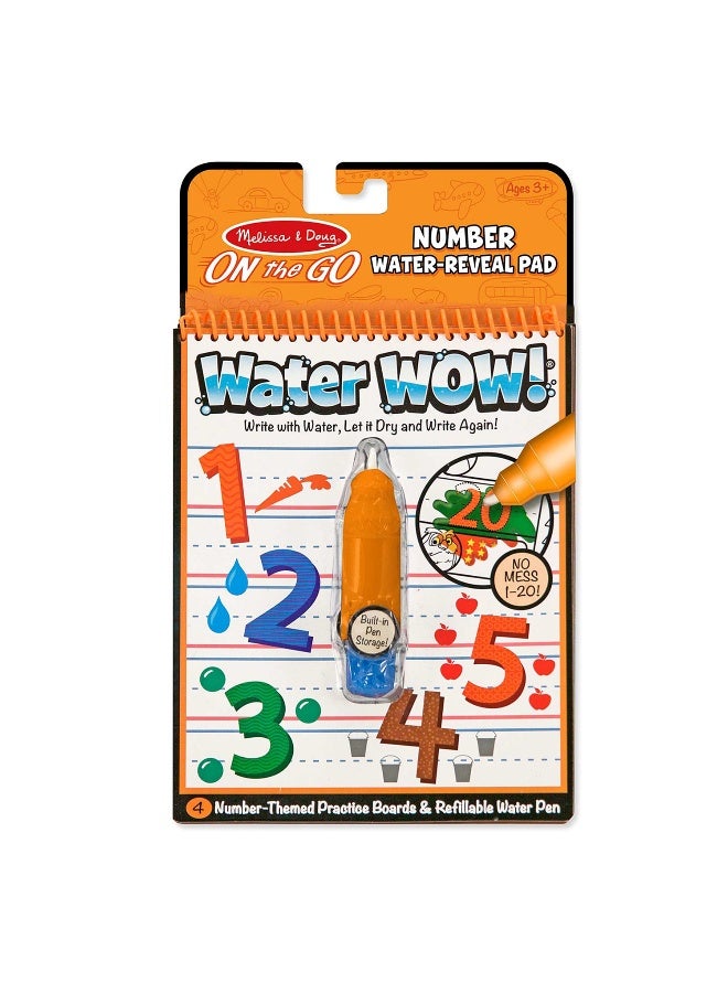 Melissa & Doug Water Wow Number Water-Reveal Pad