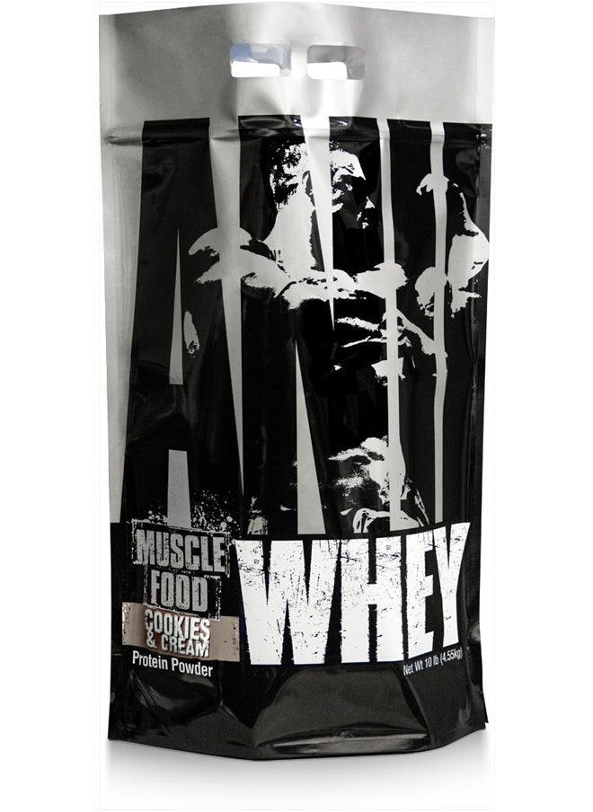 ANIMAL Whey Isolate Protein Powder - Loaded for Pre & Post Workout Muscle Builder and Recovery with Digestive Enzymes for Men & Women - 25g Protein, Great Taste, Low Sugar - Cookies & Cream 10 lbs  - Image 1