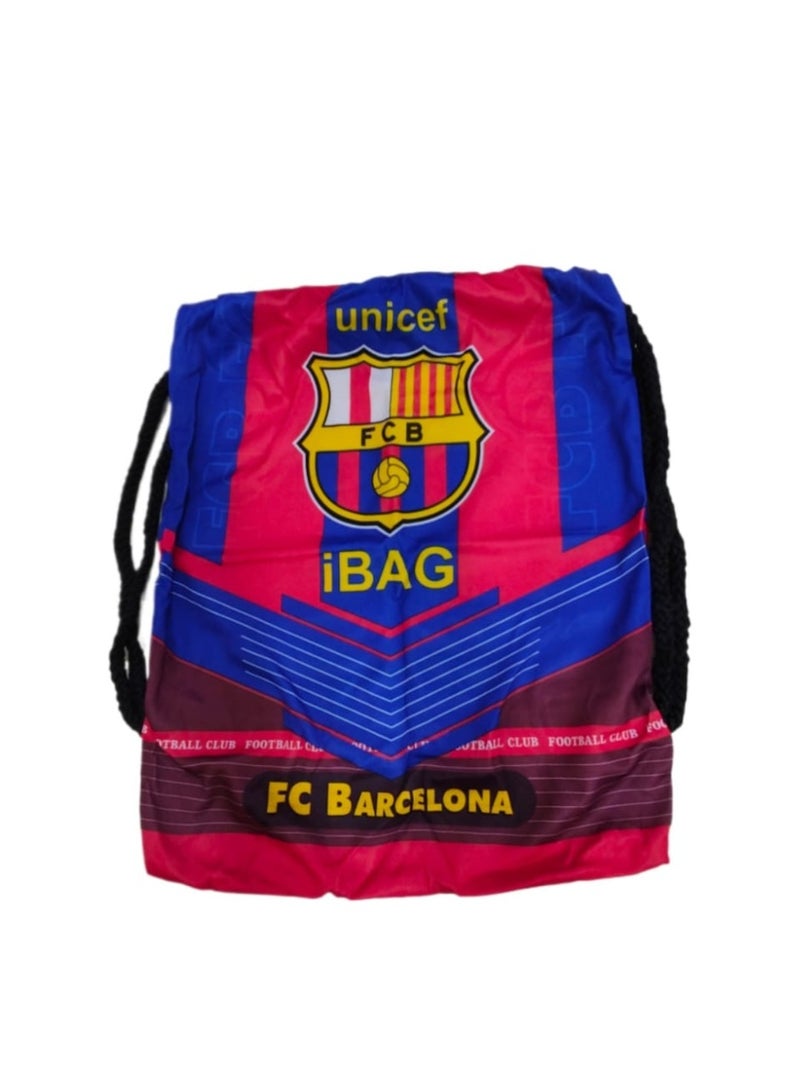 اف سي برشلونة حقيبة رياضية برباط برشلونة – حقيبة ملونة لعشاق النادي - Image 1