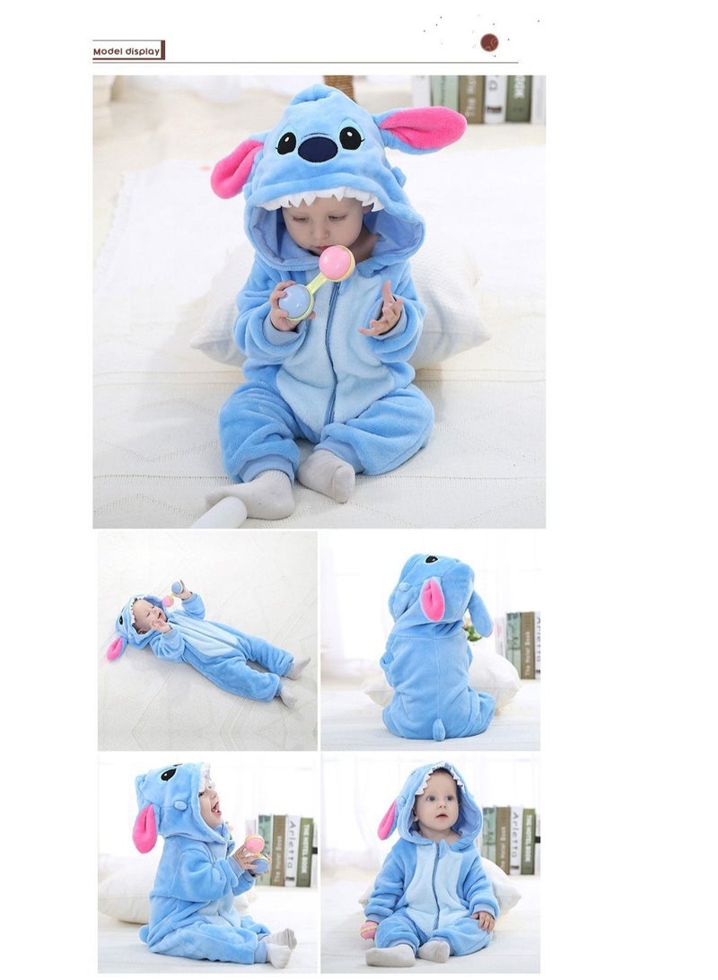 Y&D 1-Piece Children's Bluestar Onesie Party Costume - Image 5