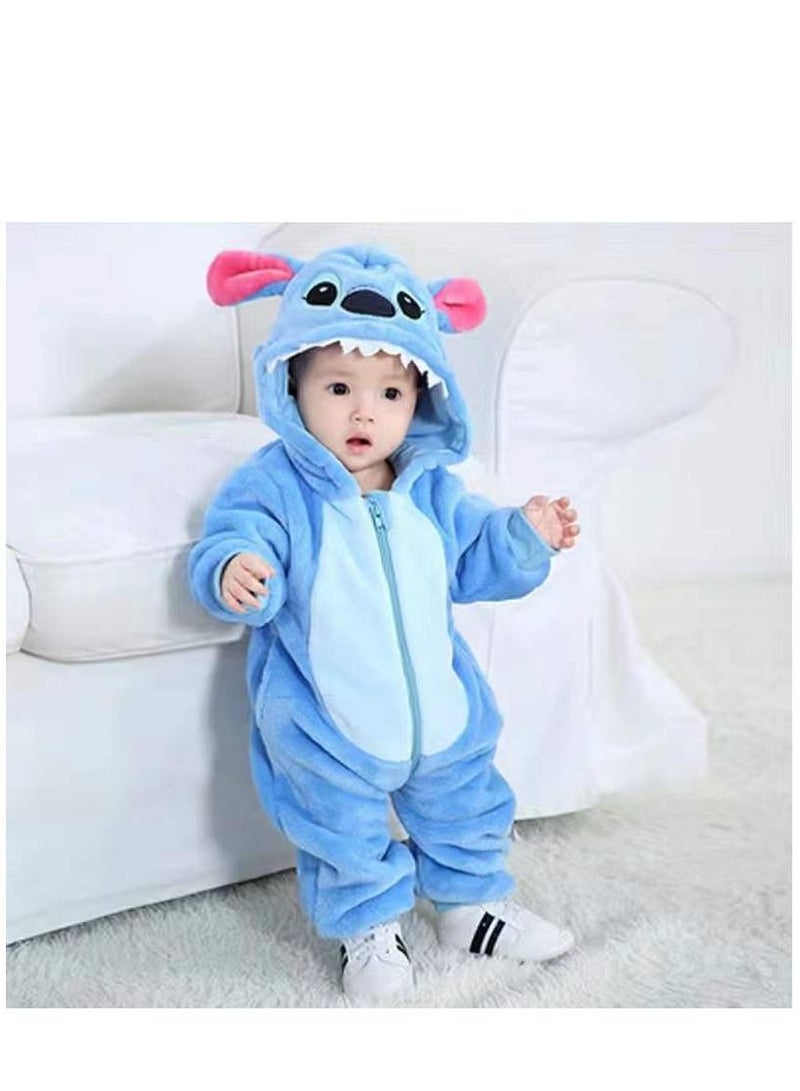 Y&D 1-Piece Children's Bluestar Onesie Party Costume - Image 1