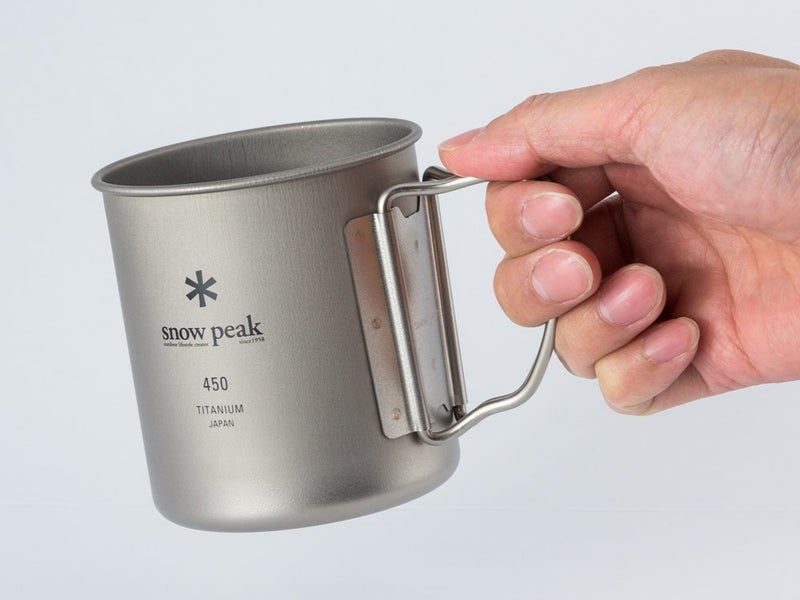Snow Peak MG-142 Mug, Titanium Single Mug, Capacity 10.1 fl oz (300 ml), Lightweight, Outdoor Camping - Image 2