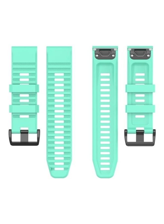 BGM Quick Release Replacement Band For Garmin Fenix 6 Smartwatch With 2 Knife Tools Lake Blue - Image 4