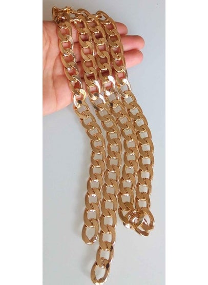 Angel Çanta Aksesuar Angel Bag Accessory Light Gold Color Classic Bag Chain 150 cm 