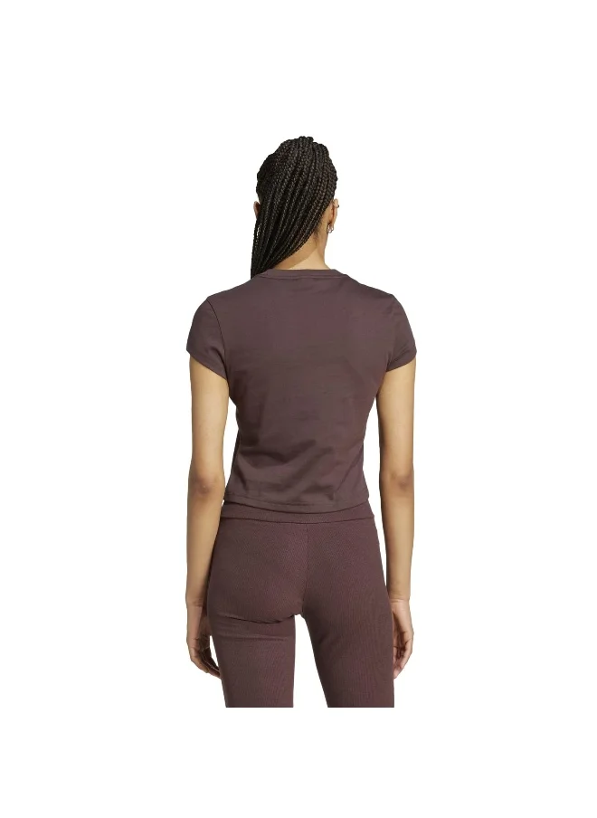 adidas Originals adidas ESS SLIM TEE Brown Originals Women T-SHIRTS
