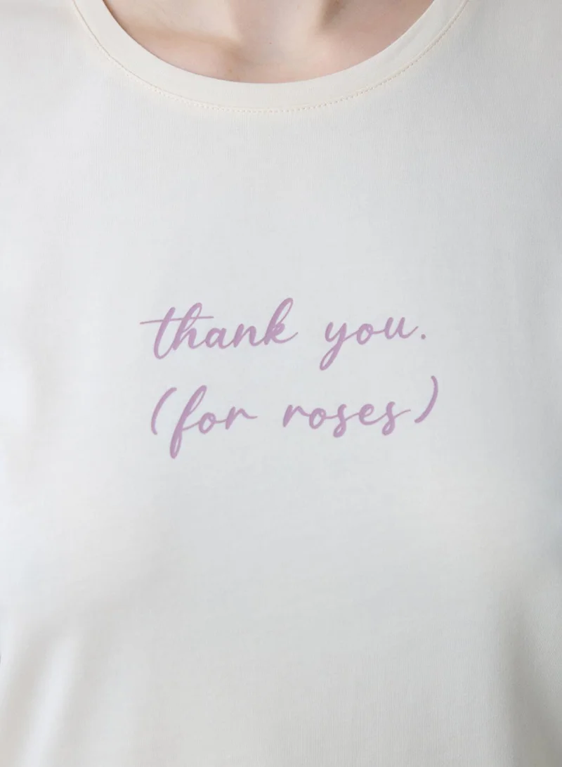 Penti Mix Penti Mix Roses Capri Cotton Pyjama Set for Women | Best Price UAE