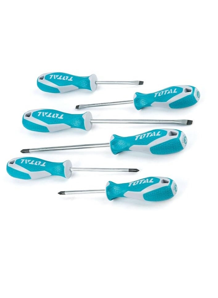 توتال مفكات براغي 6 قطع من توتال - Image 4