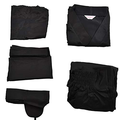 Cosplay.fm Men's Black Ninja Suit Ninja Cosplay Costume for Adult Halloween (L) - Image 4