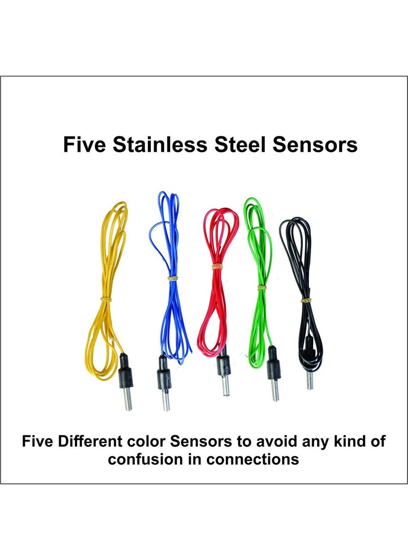 Microtail Microtail ABS Water Level Indicator with Alarm on Tank Full with 5 Sensors Single Phase 230V AC  - Image 4