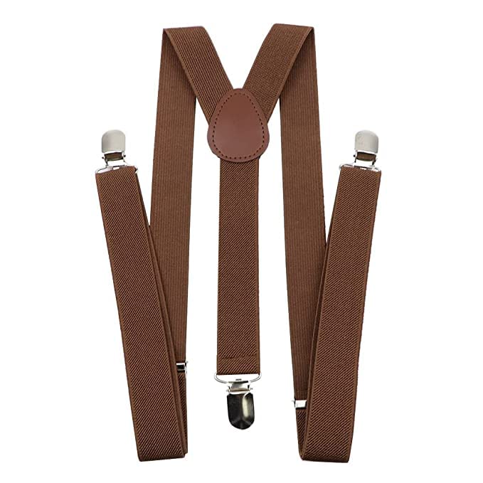 CLOTHERA طقم حمالات وبو tie مع قبعة مسطحة للرجال - Image 1