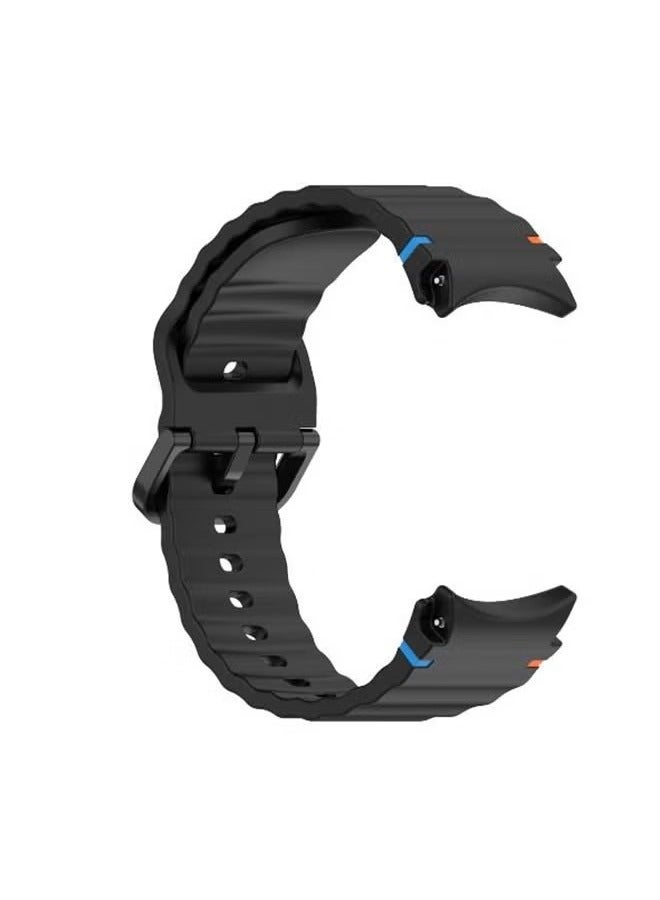 Sport Silicone Strap Band for Samsung Galaxy Watch 7/FE/6/5/4 Band 40mm 44mm/Galaxy Watch 5 Pro Band 45mm, Silicone Sport Strap Galaxy Watch 6 4 Classic Band Women Men - Image 5