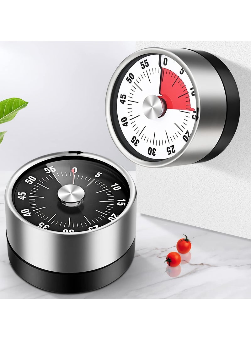 Hihonor 60-Minute Visual Timer, Mechanical Countdown Timers Kitchen Timer, Classroom Teaching Clock for Teaching, Meeting, Cooking, Working - Image 1