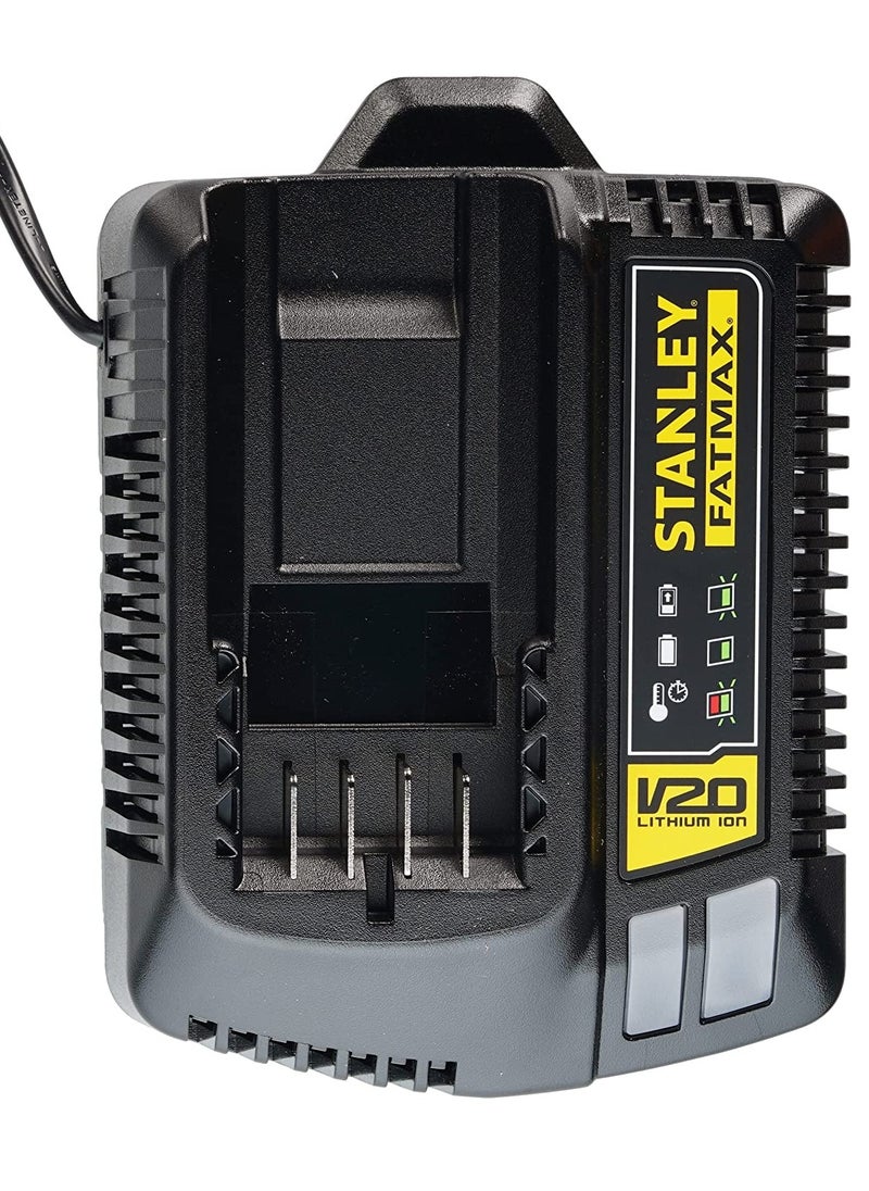 Stanley - Stanley  Fatmax Charger  2A 18V V20  Battery Charger | SFMCB12 - Image 1