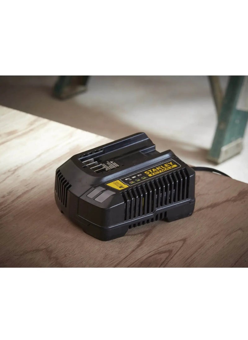 Stanley - Stanley  Fatmax Charger  2A 18V V20  Battery Charger | SFMCB12 - Image 1