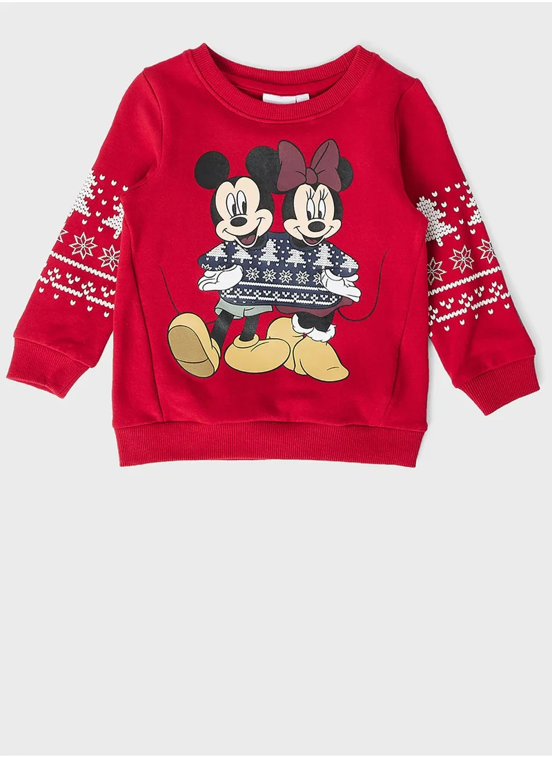 NAME IT Kids Disney Christmas Sweatshirt