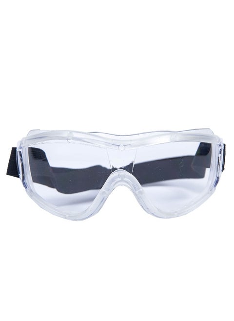 SG71042 Safety Goggles with Clear Lens | Safety Glasses for Multipurpose Use for Pollution, Dust, Riding & Construction Work | Scratch & Impact Resistant | PACK OF 1