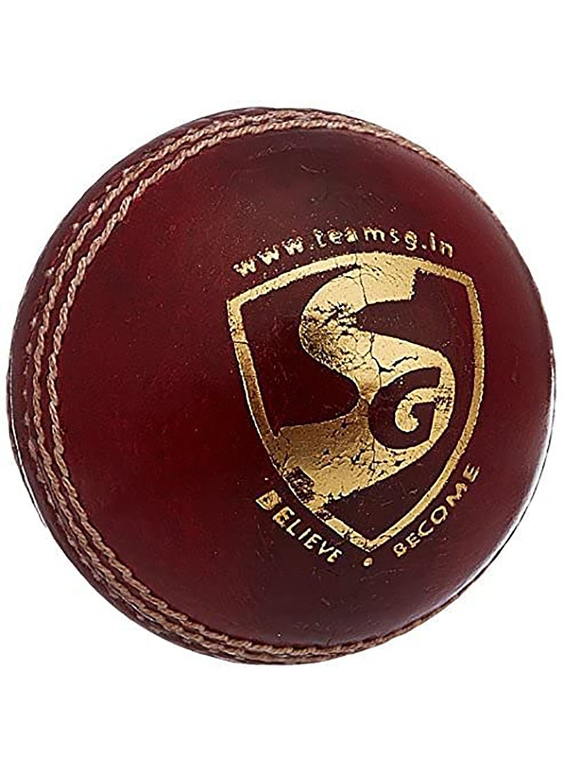 Bouncer Cricket Balls | Water Proofed Leather Ball | Suitable for Practice Game | Tournament Game | Top Quality Cork