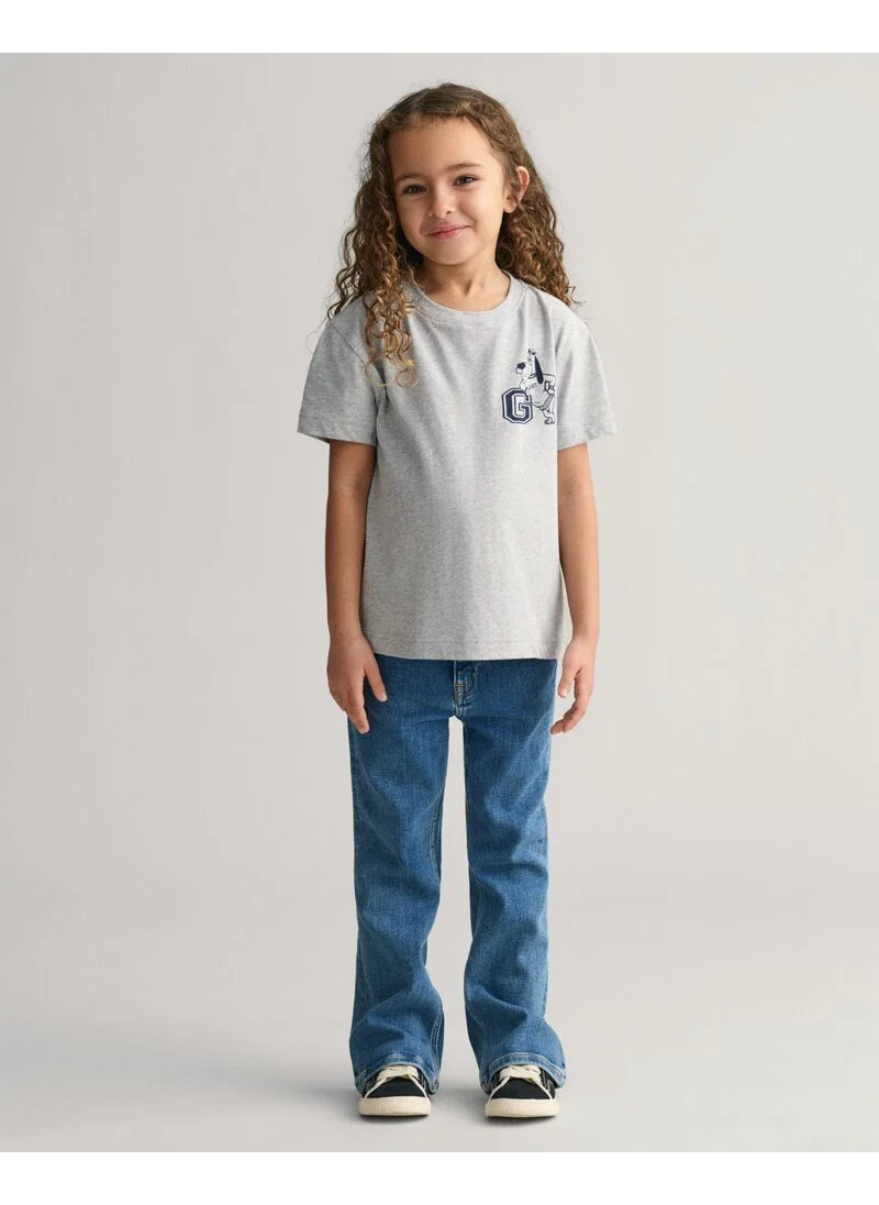 GANT Gant Kids G Dog Print T-Shirt