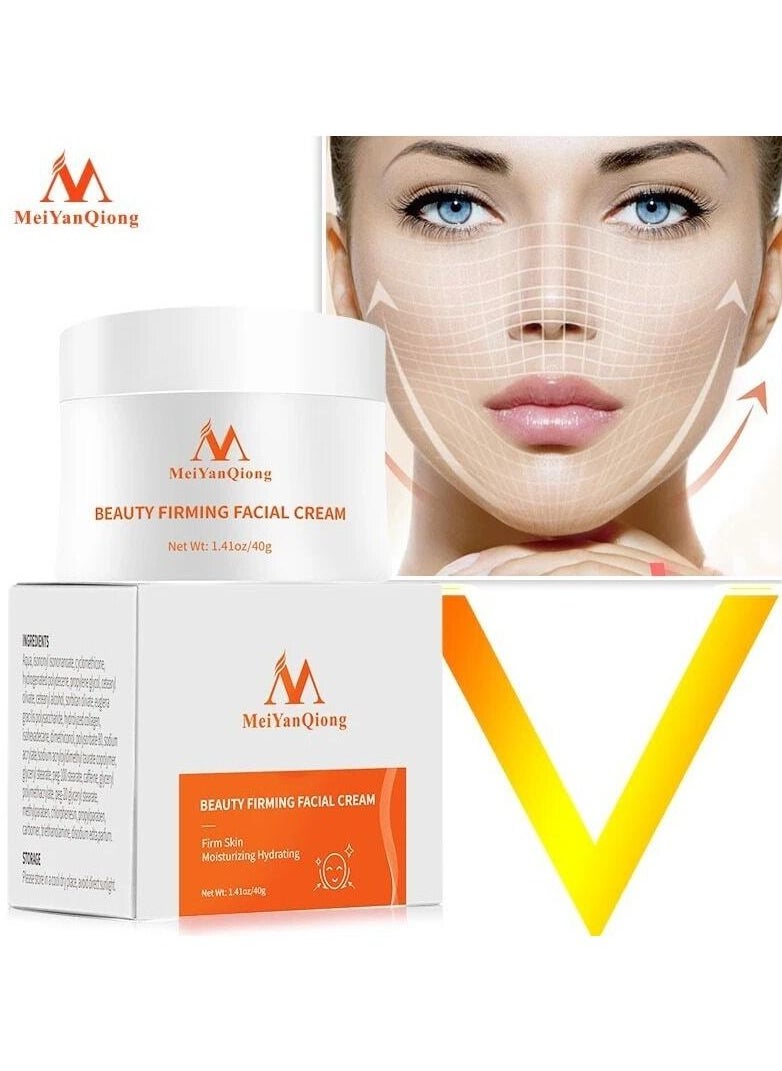 Generic - Face-lift Cream Slimming Face Lifting Firming Massage Cream Anti-Aging Moisturizing Beauty Skin Care Facial Cream Anti-Wrinkle - Image 1