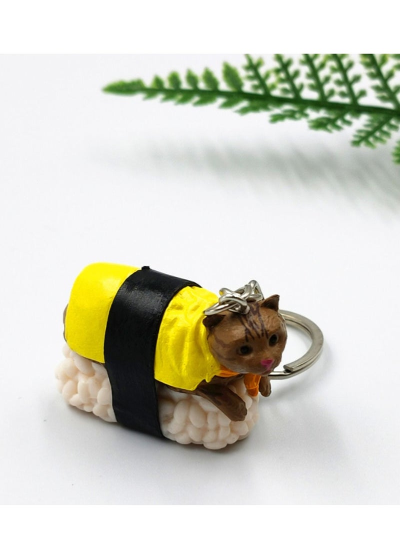 SYOSI Cat Keychain Gift for Women, KASTWAVE Cat Keyring Cute Funny Mini Pendent Jewelry Present for Girlfriend, Friend, Mom, Grandma, Birthday Party Well for Cellphone, Handbag, Purse  - Image 5