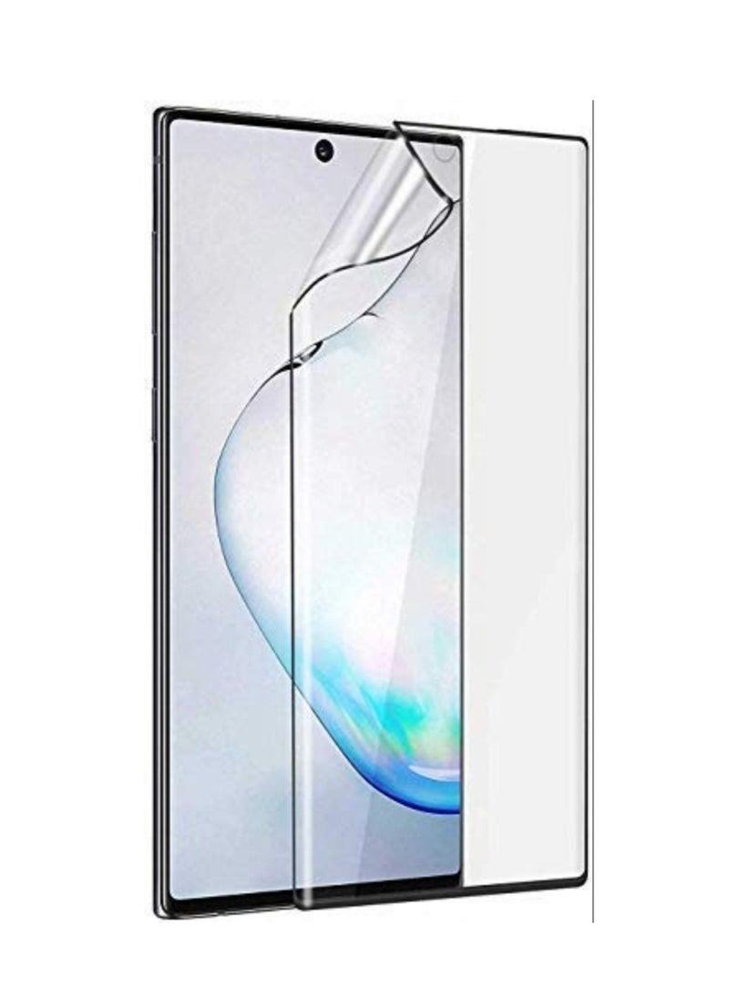 Raxoom Curved Full Tempered Glass Screen Protector 0.25mm for Samsung Galaxy Note 10 - Black - Image 1