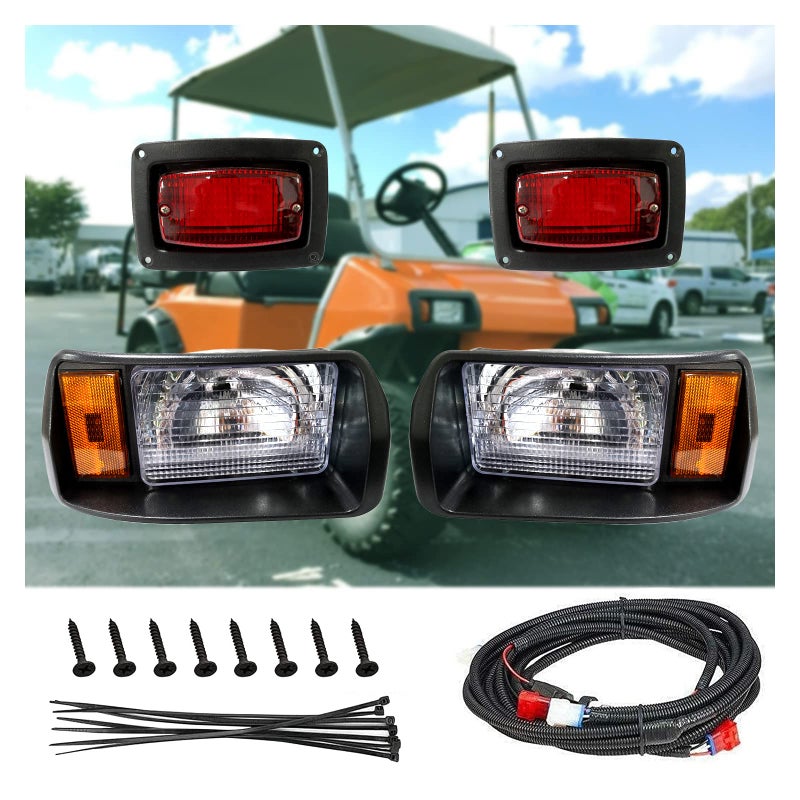 Golf Cart Club Car DS LED Light | Headlights & LED Tail Lights For Club Car DS Gas & Electric golf carts (1993 & up) 12V - Image 1