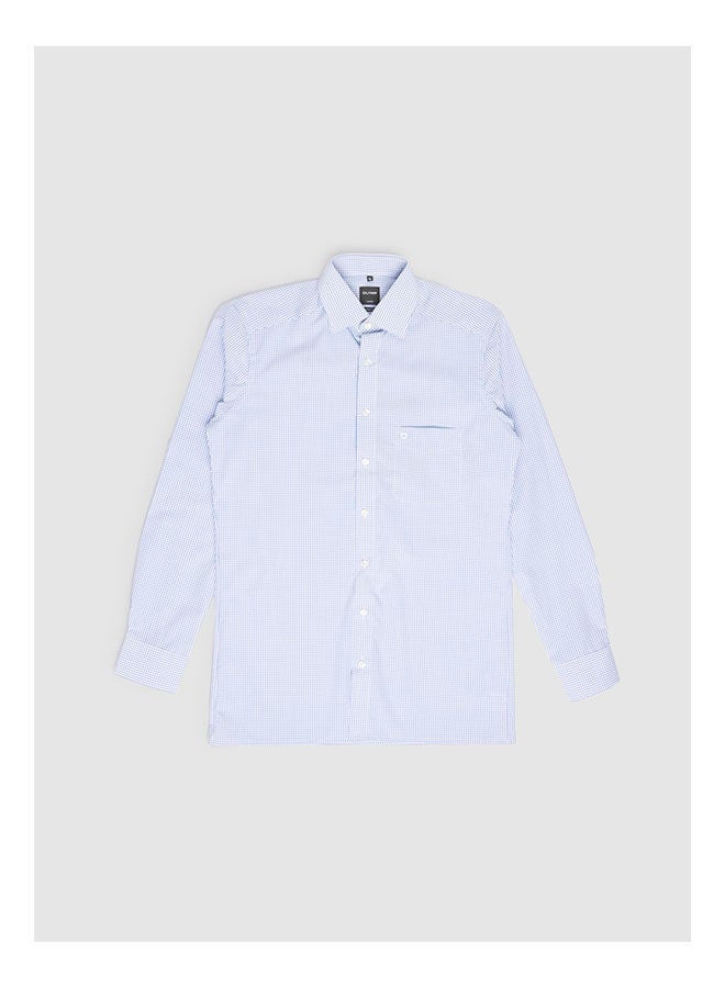 Olymp Collared Neck Long Sleeve Stripes Shirt  - Image 1