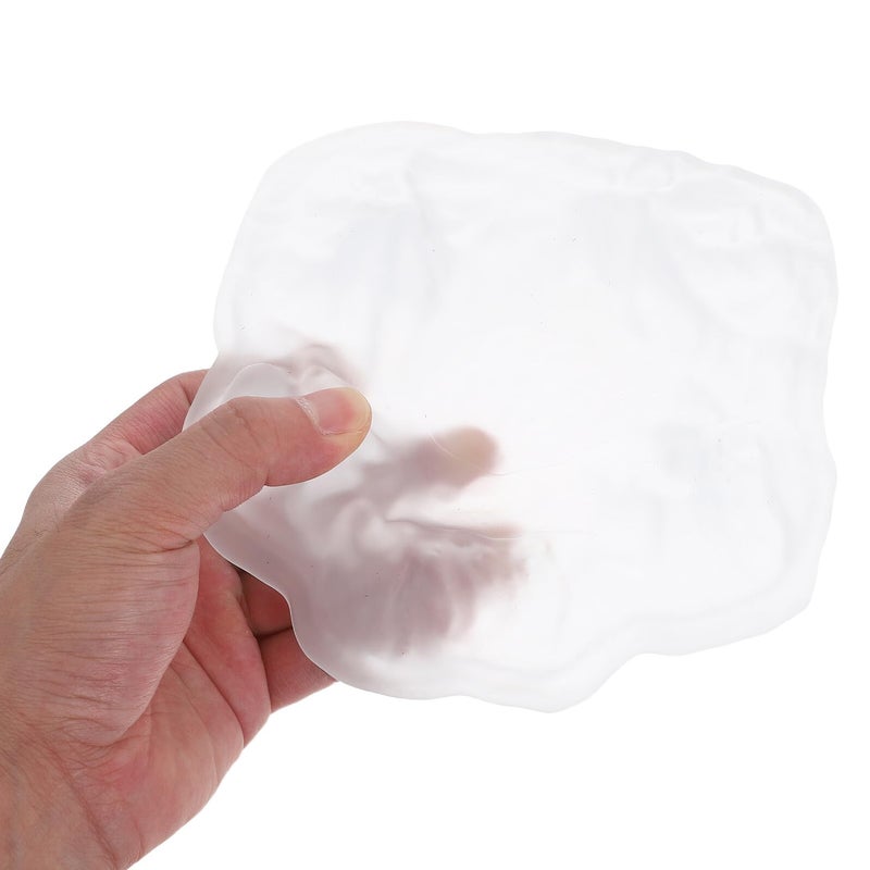 Windproof Iceberg Glass Ashtray For Cigars Cigarettes Portable Office Bar Outdoor Use - Image 5