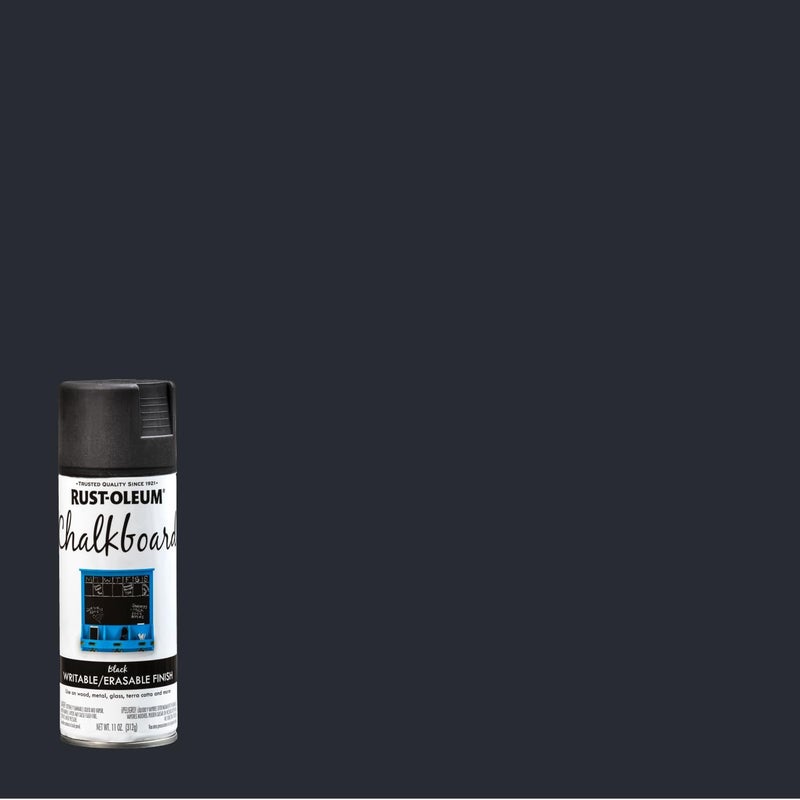 Rust-Oleum Specialty Flat Black Chalkboard Spray - 11 oz (312 g) for Indoor Use - Image 2