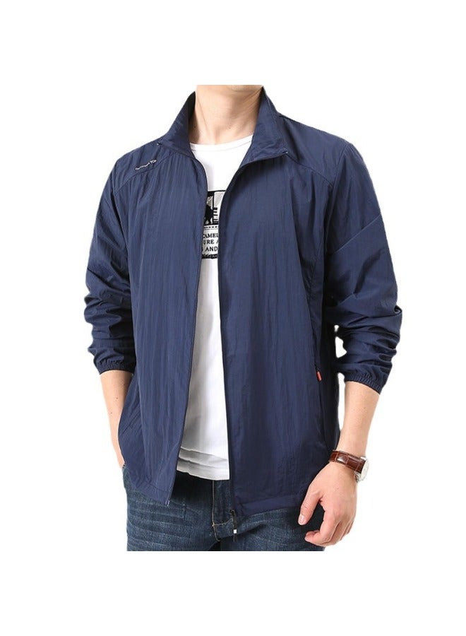 Song Feng Ya Sun-protective Clothing Men's Summer Casual Thin Breathable Outdoor Fishing Riding Sportswear Youth Collar Sun-protective Clothing - Image 5