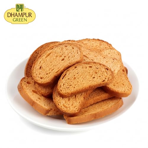 Dhampure Speciality Gur Ragi Cake Rusk, 200g | Tea Snack, Gur Bakery Rusk | Healthy Snacks With Low Sugar - Image 2