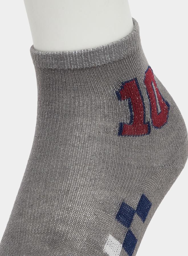 Styli Pack of 5 - Kids Cotton Blend Ankle Socks - Image 5