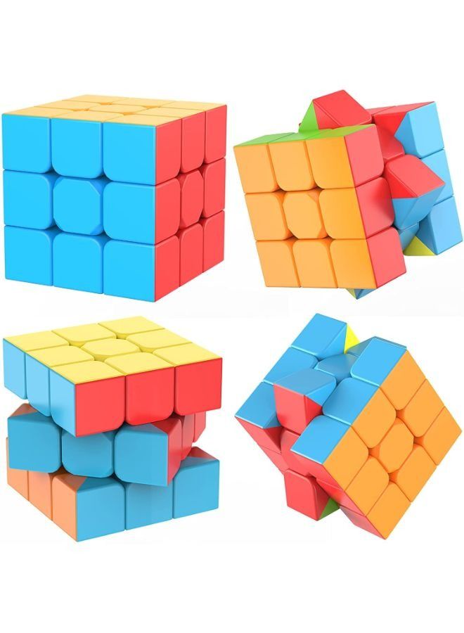 ماجيك كيوبس 3x3 لغز لعبة لعبة الدماغ دعابة للأطفال - Image 3