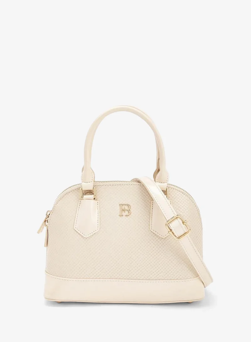 Flora Bella Textured Dome Bag with Detachable Strap