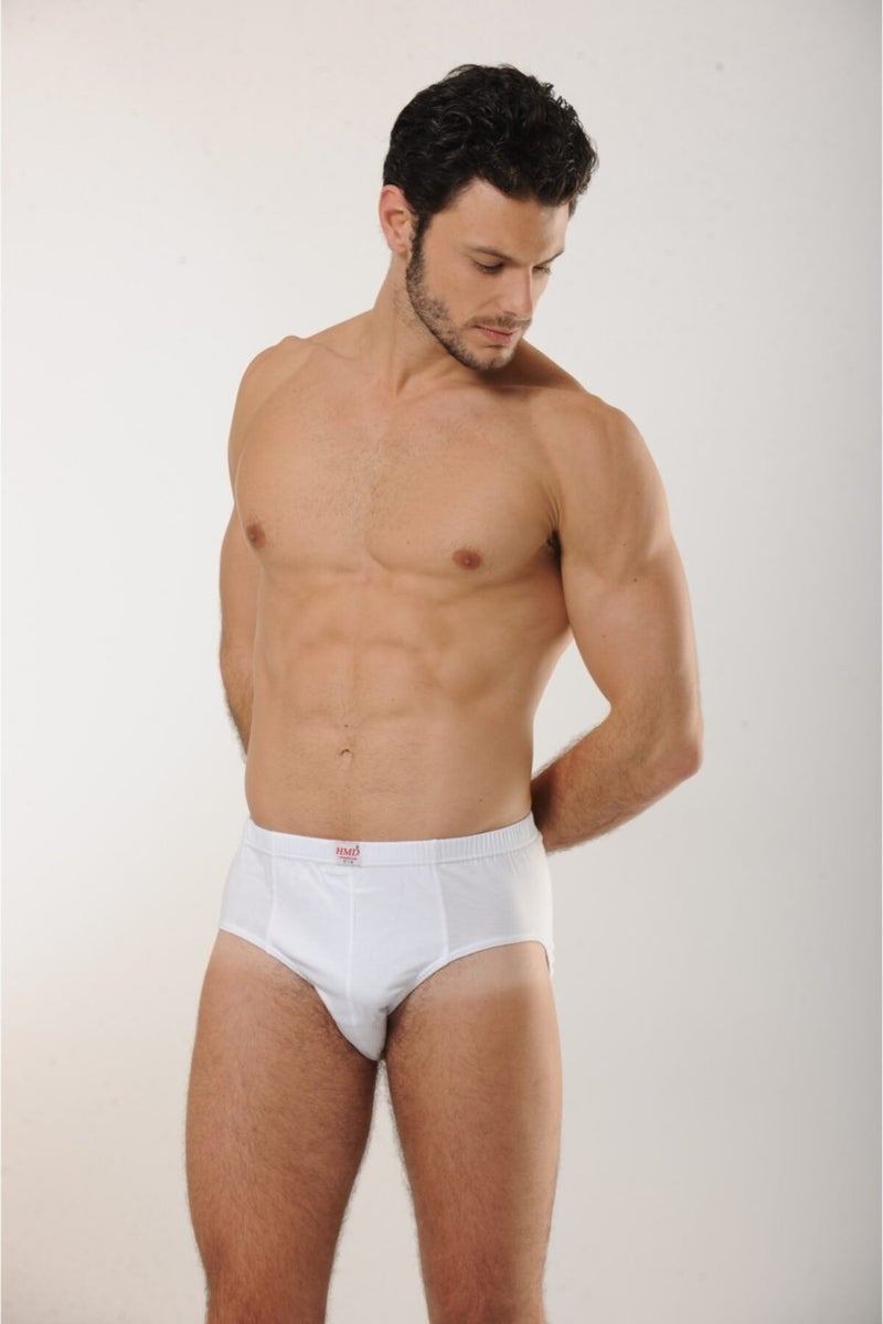 HMD 200 3-Piece Cotton Slip Men's Briefs - White - Image 2