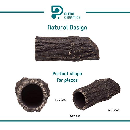 Plecoceramics Pleco Cave Natural Breeding Ceramic Decorations Fish Tank Aquarium Medium Size (1 pcs) - Image 4