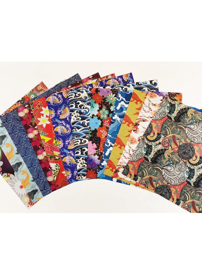 Tuttle Publishing Origami Paper 500 sheets Chiyogami Designs 6 inch 15cm: High-Quality Origami Sheets Printed with 12 Different Designs (Instructions for 8 Projects Included) - Image 3